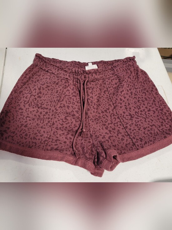 Pink Rose Pants - Pink Rose Cozy Mauve Lounge Shorts